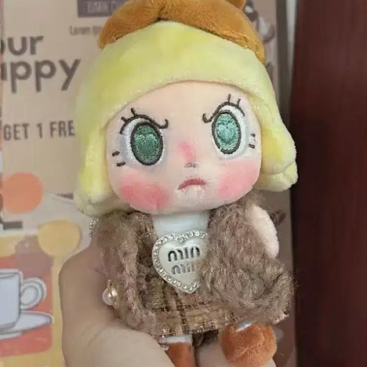 [BUNJANG] Angry Molly Brown Fire Doll with Outfit Set / 앵그리몰리 브라운 파이어 인형+옷세트2종택1 박스밑개봉