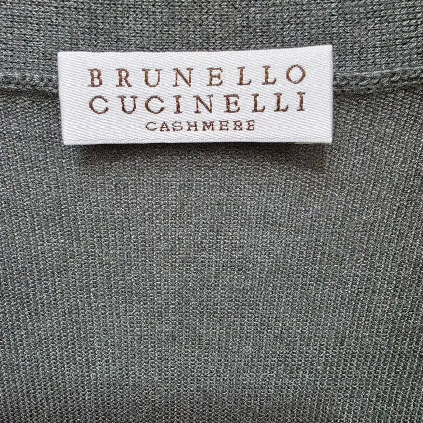 [BUNJANG] Brunello Cucinelli Knotted Long Cardigan / (정품)브루넬로 쿠치넬리 매듭 롱 가디건