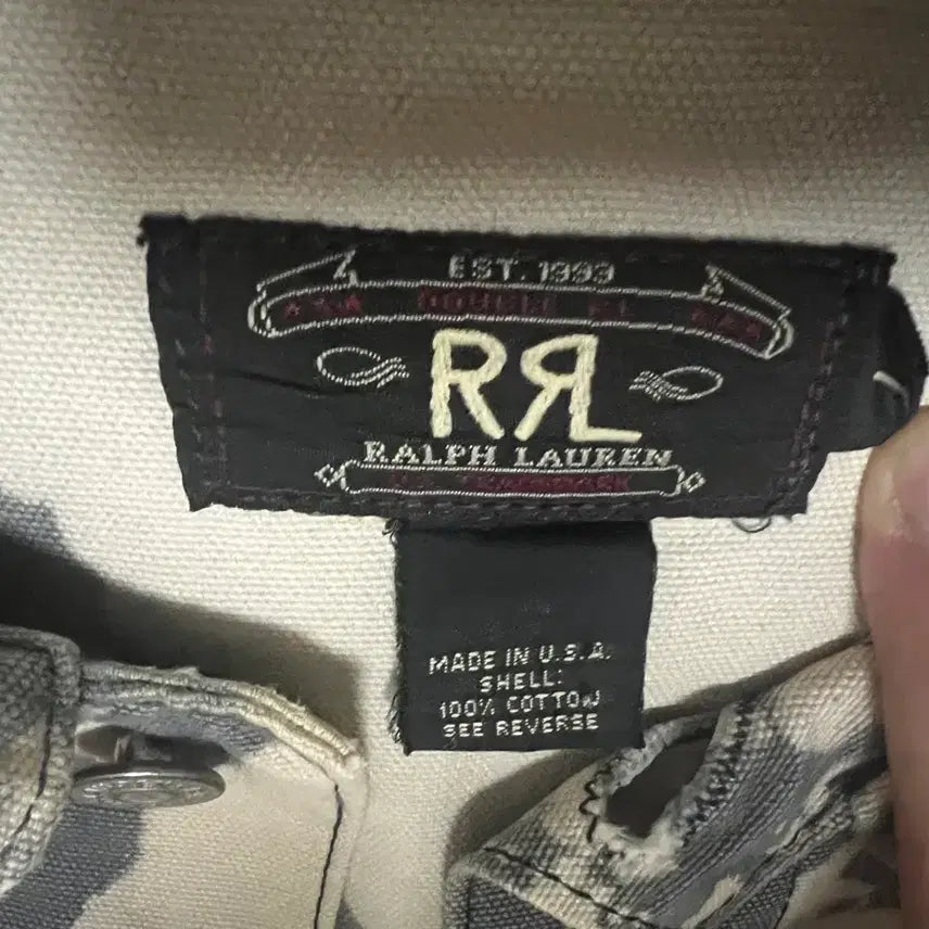 [BUNJANG] RRL Vintage Trucker Jacket / (L) RRL 빈티지 트러커자켓
