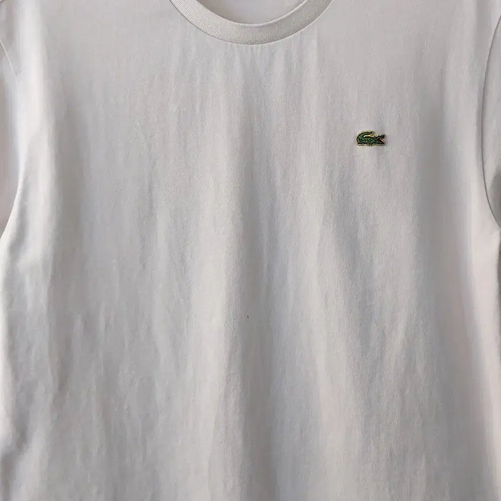 [BUNJANG] Lacoste Relaxed Fit T-shirt / 라코스테 XL/110 릴렉스핏 라운드넥 반팔 티셔츠. BG. -A