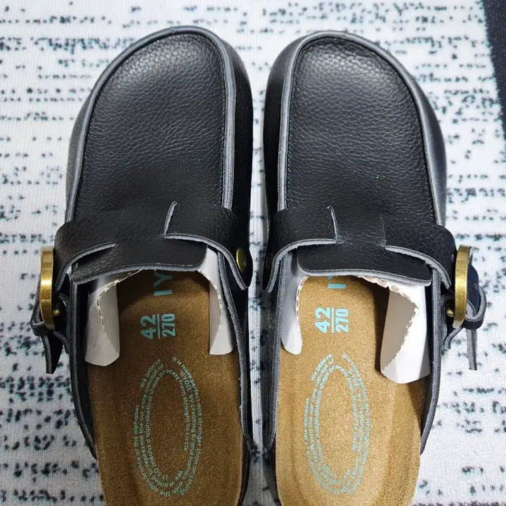 [BUNJANG] IYSO Yut Black Size 270 Slippers / 이소 IYSO 유트블랙 270사이즈