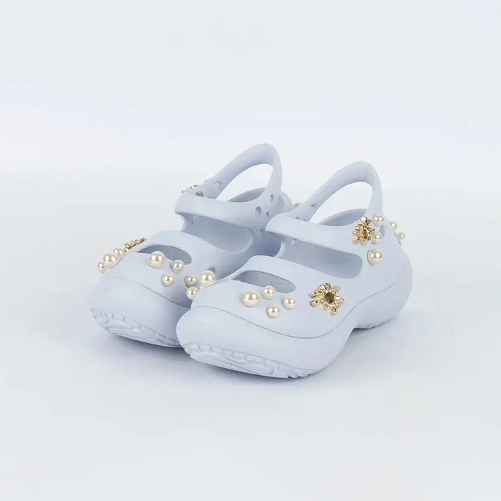 [BUNJANG] Crocs Paedra Embellished Mary Jane Dreamscape / [240] 크록스 파에드라 엠벨리시드 메리제인 드림스케이프