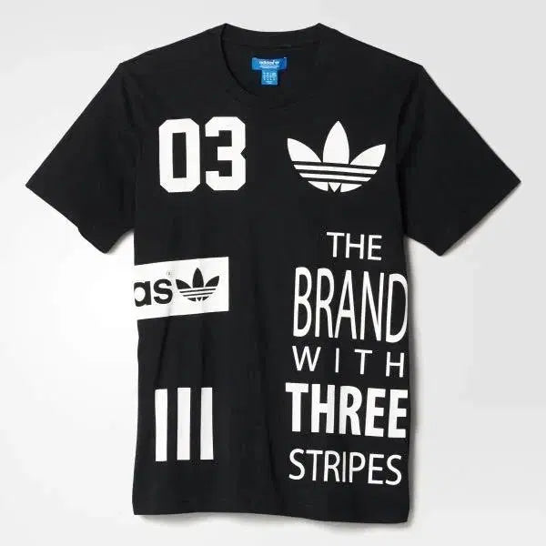 [BUNJANG] Adidas Off Position Logo Tee (90) / 아디다스(Adidas) 오프 포지션 로고 티 90
