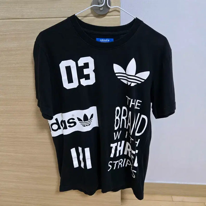 [BUNJANG] Adidas Off Position Logo Tee (90) / 아디다스(Adidas) 오프 포지션 로고 티 90