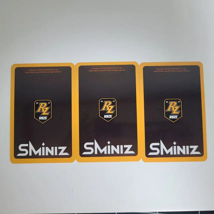 [BUNJANG] RIIZE Shotaro &amp; Wonbin Sminiz Photocard / 라이즈 슴미니즈 스미니즈 sminiz riize 쇼타로 원빈