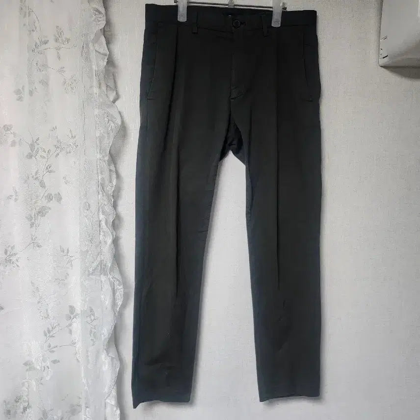 [BUNJANG] Theory Khaki Cotton Pants / 띠어리 카키 면바지