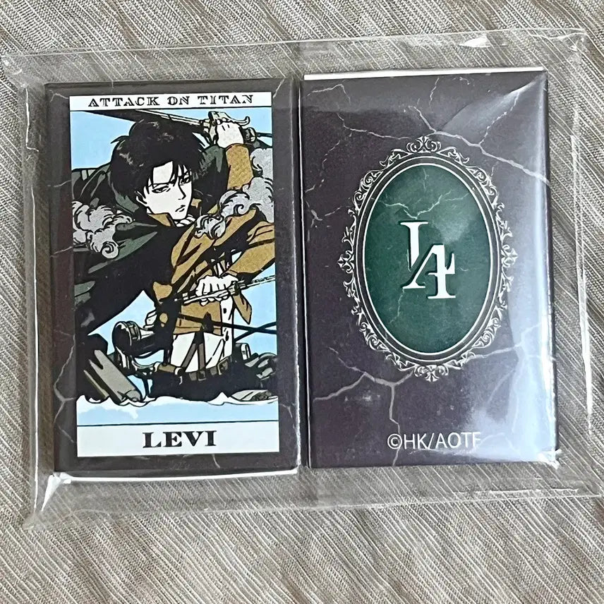 [BUNJANG] Attack on Titan Levi Match Set / 미개봉) 리바이 성냥 2갑 세트 진격의 거인