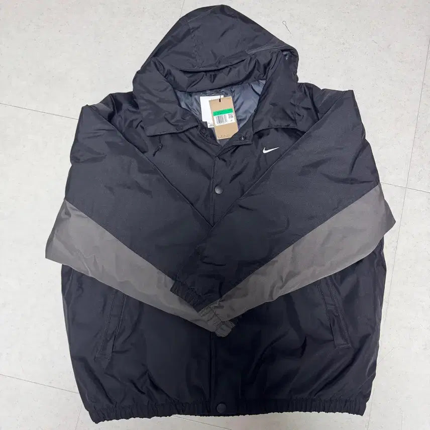 [BUNJANG] Nike Swoosh Puffer XL Jacket / 나이키 스우시 푸퍼 XL 블랙