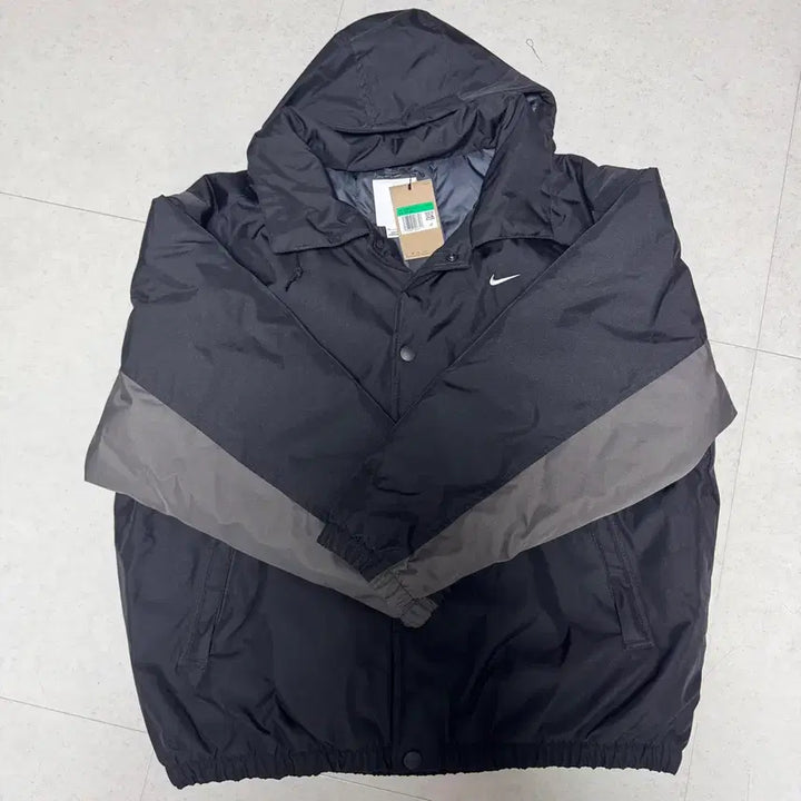 [BUNJANG] Nike Swoosh Puffer XL Jacket / 나이키 스우시 푸퍼 XL 블랙