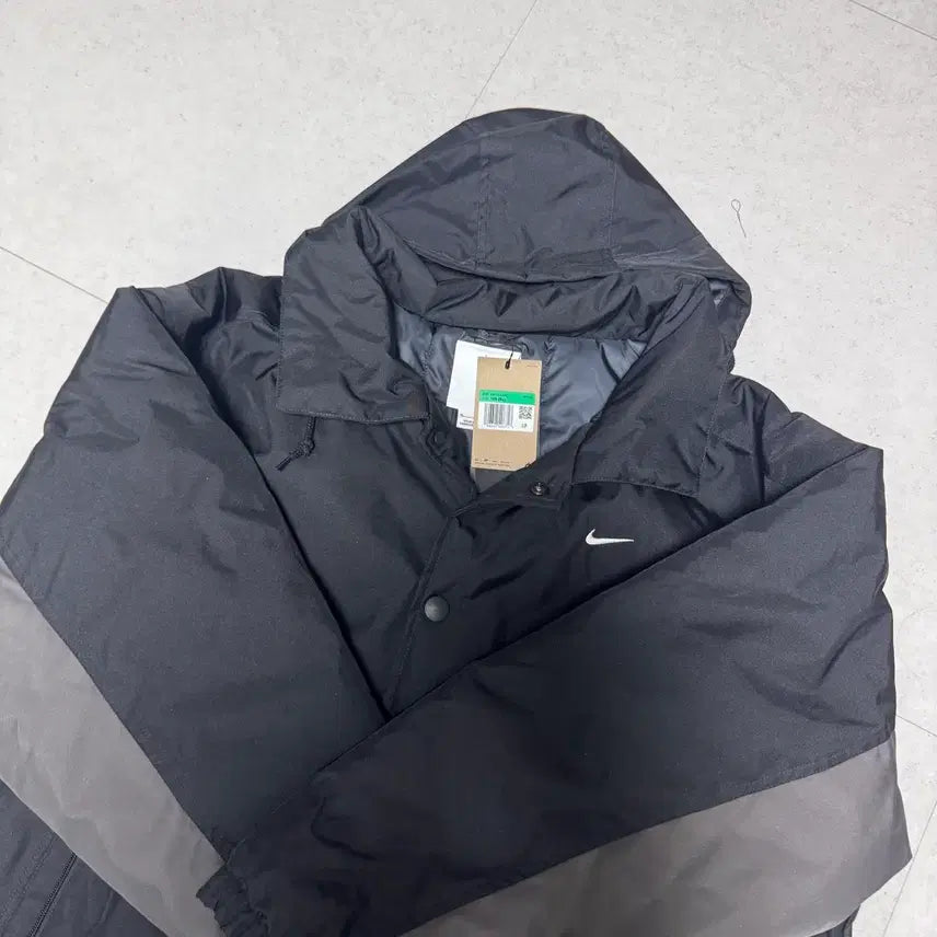 [BUNJANG] Nike Swoosh Puffer XL Jacket / 나이키 스우시 푸퍼 XL 블랙