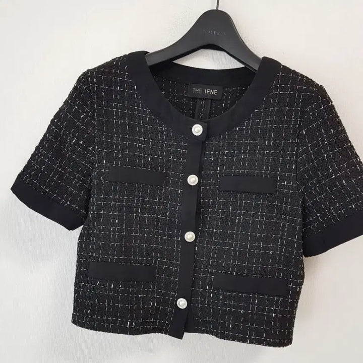 [BUNJANG] IFENE Tweed Jacket / 이프네 정품 여성 트위드자켓