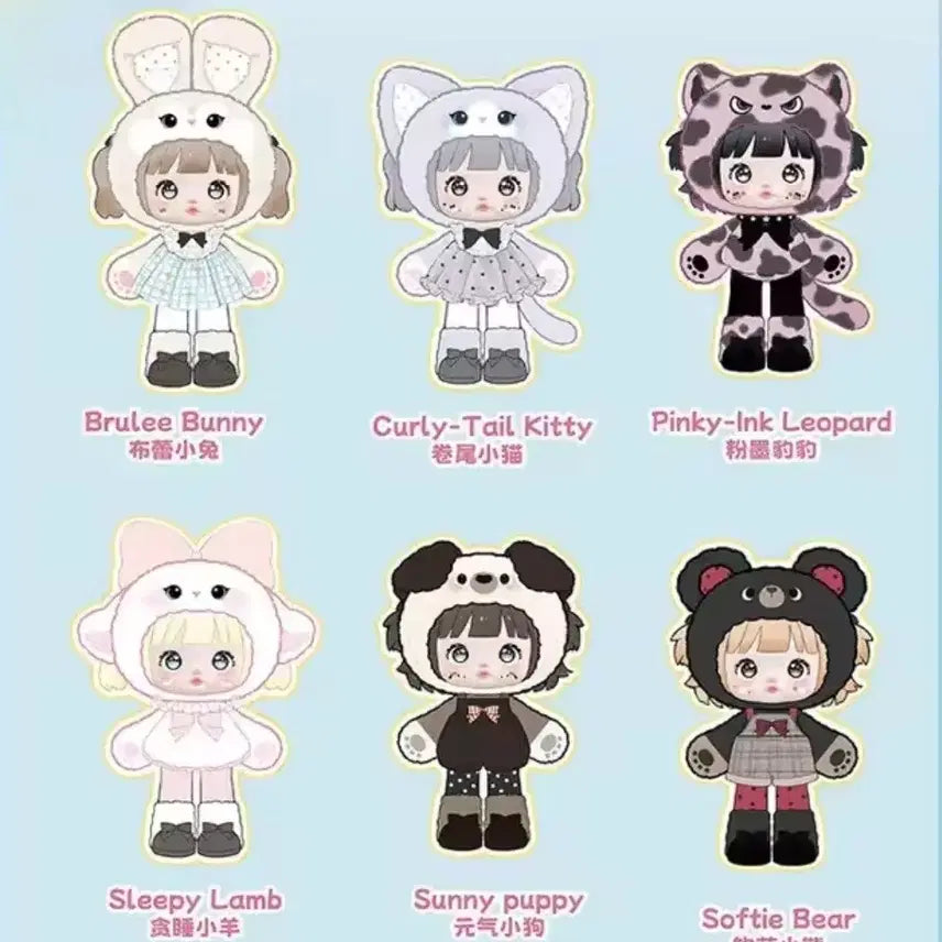 [BUNJANG] nommi Secret + Lamb or Leopard Doll / nommi 노미(시크릿+램or레오파드) 관절인형 + 1개 포함