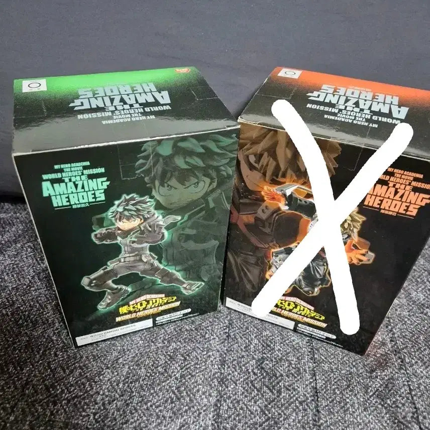 [BUNJANG] My Hero Academia Midoriya Figure / 나히아 월드 히어로즈 미션 미도리야 피규어