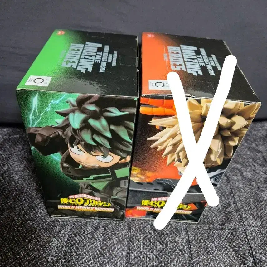 [BUNJANG] My Hero Academia Midoriya Figure / 나히아 월드 히어로즈 미션 미도리야 피규어