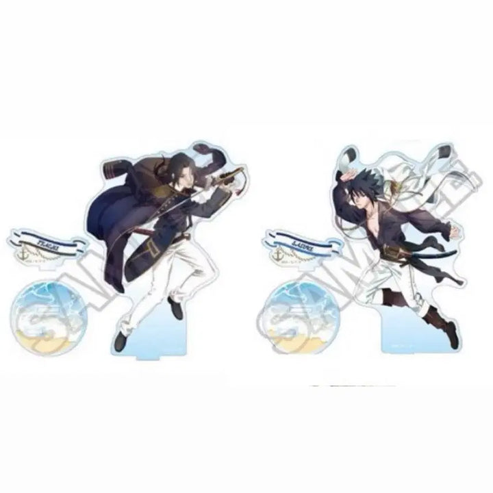 [BUNJANG] Naruto Marine Look Acrylic Stand Bundle Itachi &amp; Sasuke / (일괄) (미개봉) 나루토 마린룩 아크릴 스탠드 이타치 사스케