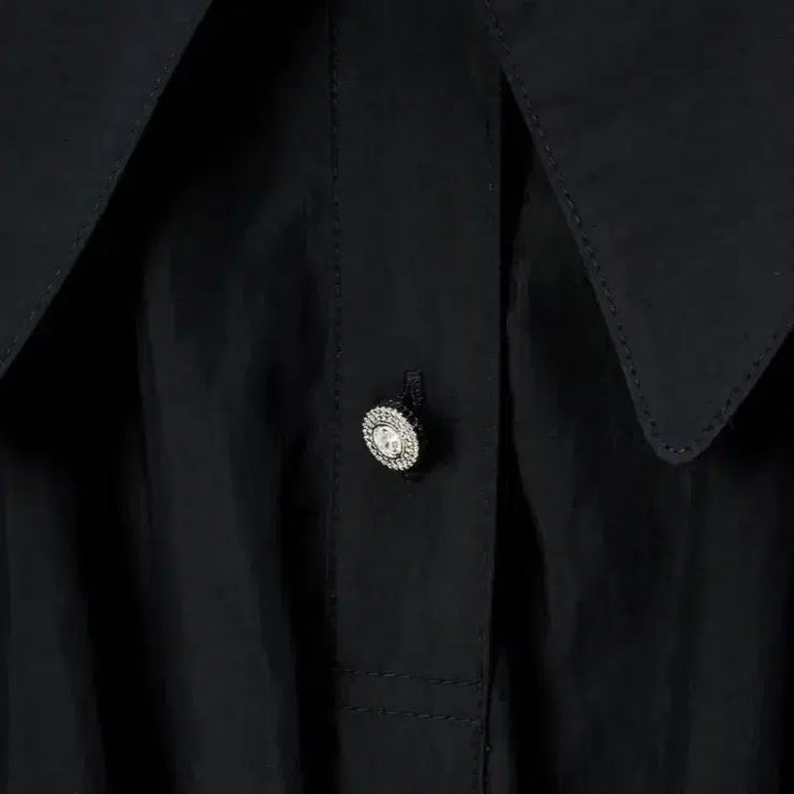 [SOLD OUT] [새제품] 지컷 빅카라 블랙 원피스