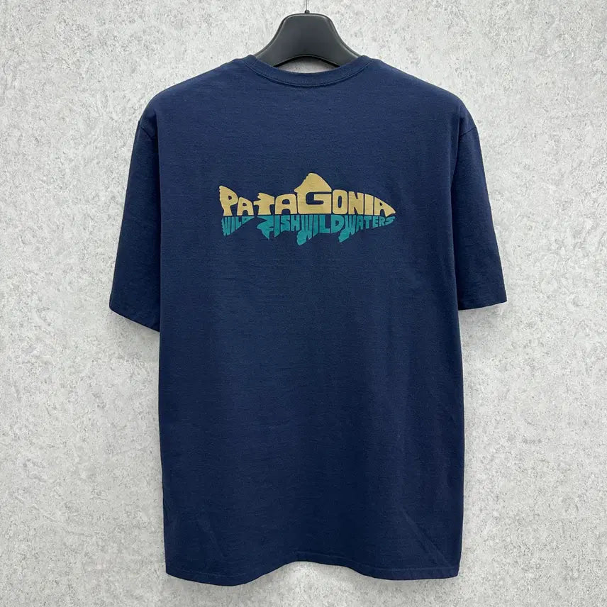 [SOLD OUT] 100 파타고니아 남자 포켓 루즈핏 반팔 티셔츠