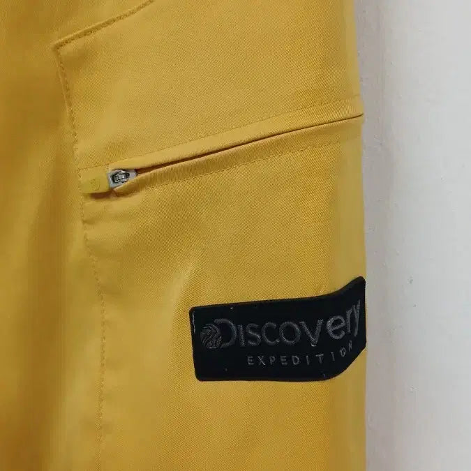 [BUNJANG] Discovery Yellow Cargo Jogger Pants / 디스커버리 옐로우 카고 조거팬츠