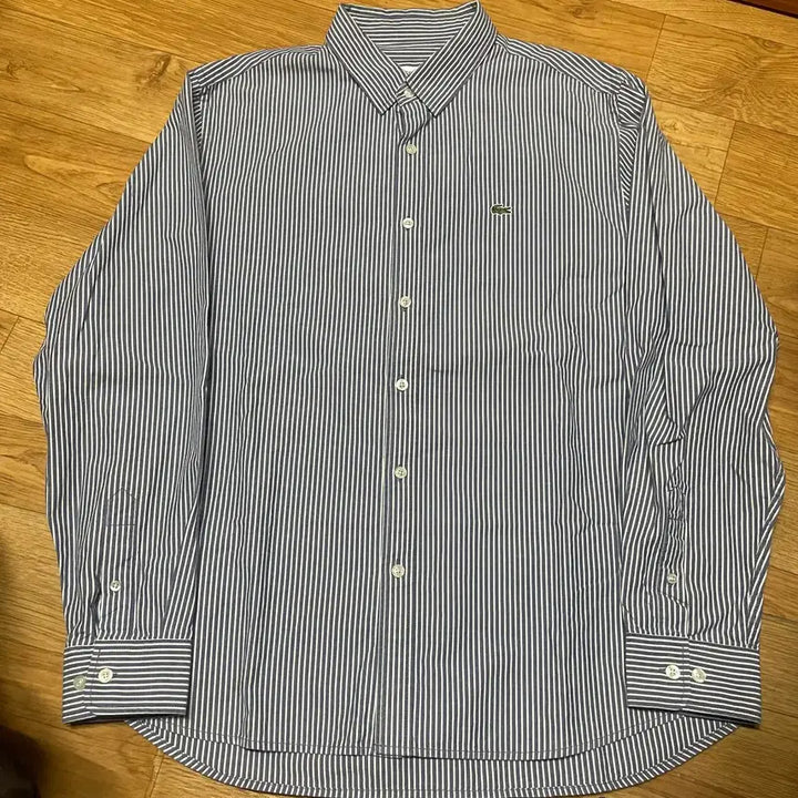 [BUNJANG] Lacoste Striped Shirt (Size 110) / 라코스테 스트라이프셔츠 110사이즈 (6사이즈)