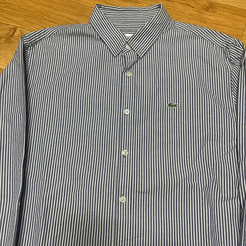 [BUNJANG] Lacoste Striped Shirt (Size 110) / 라코스테 스트라이프셔츠 110사이즈 (6사이즈)