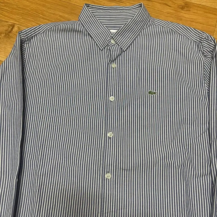 [BUNJANG] Lacoste Striped Shirt (Size 110) / 라코스테 스트라이프셔츠 110사이즈 (6사이즈)