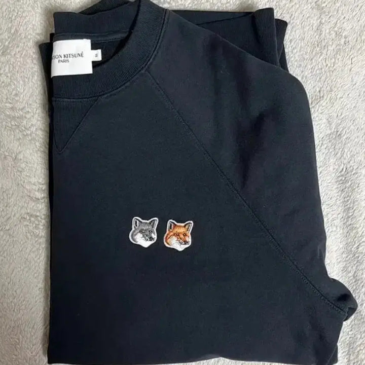 [BUNJANG] Maison Kitsuné Double Fox Sweatshirt XL / 메종키츠네 더블폭스 맨투맨 (XL)