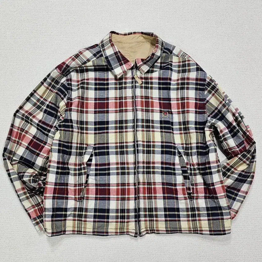 [BUNJANG] Hazzys Reversible Harrington Jacket / [100] 해지스 리버시블(양면) 헤링턴 자켓