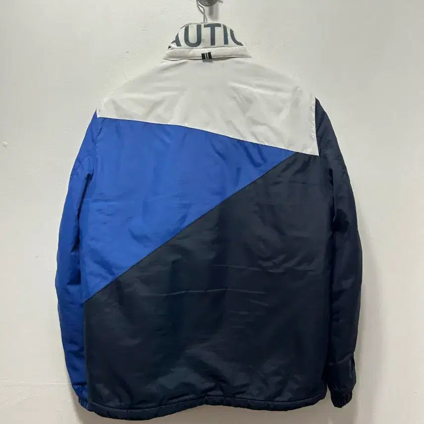[BUNJANG] Nautica Color Block Windbreaker Jacket M / 나우티카 컬러블록 바람막이 자켓 M