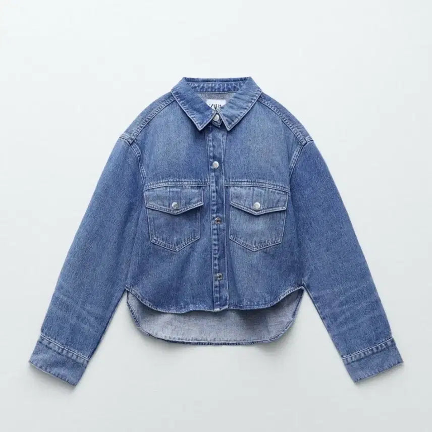[BUNJANG] ZARA Denim Shirt Jacket (S Size) / 자라 셔츠형 자켓 s사이즈 새상품