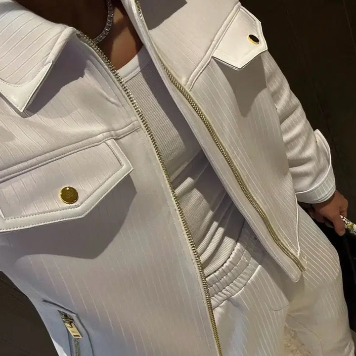 [SOLD OUT] 라피나토에뚜알 웨스턴 트러커 자켓 화이트 50 판매 라피나토