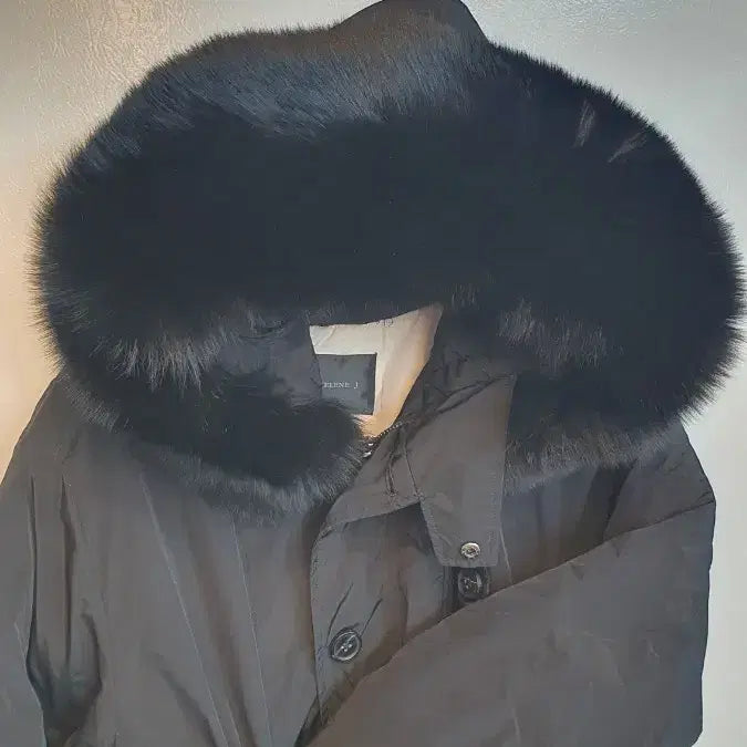 [BUNJANG] Helen J Fox Fur Long Padding Jacket / 헬렌제이 폭스퍼 롱패딩 프리