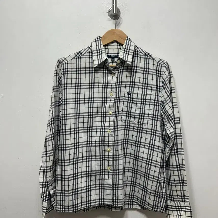 [BUNJANG] Burberry Check Long Sleeve Shirt S / 버버리 체크 긴팔 셔츠 S