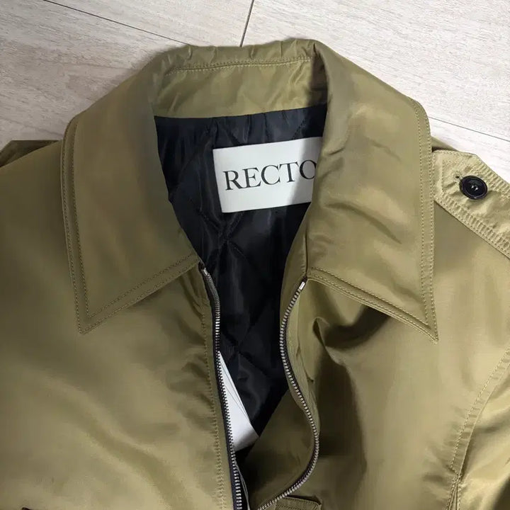 [BUNJANG] RECTO Toulouse Nylon Bomber Jacket Olive / [L]렉토 툴루즈 나일론 봄버 자켓 올리브