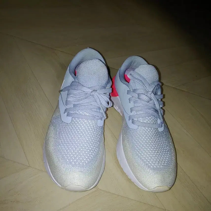 [BUNJANG] Nike React Running Shoes Blue/Pink 240 / NIKE  나이키 리액트 런닝화 블루/핑크  240