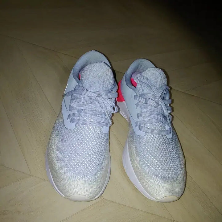 [BUNJANG] Nike React Running Shoes Blue/Pink 240 / NIKE  나이키 리액트 런닝화 블루/핑크  240