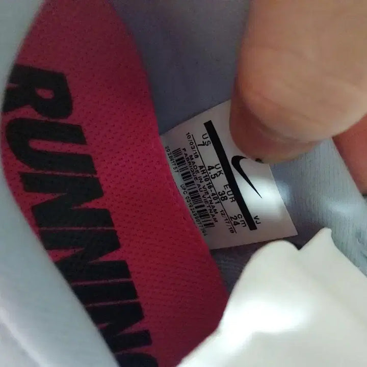 [BUNJANG] Nike React Running Shoes Blue/Pink 240 / NIKE  나이키 리액트 런닝화 블루/핑크  240