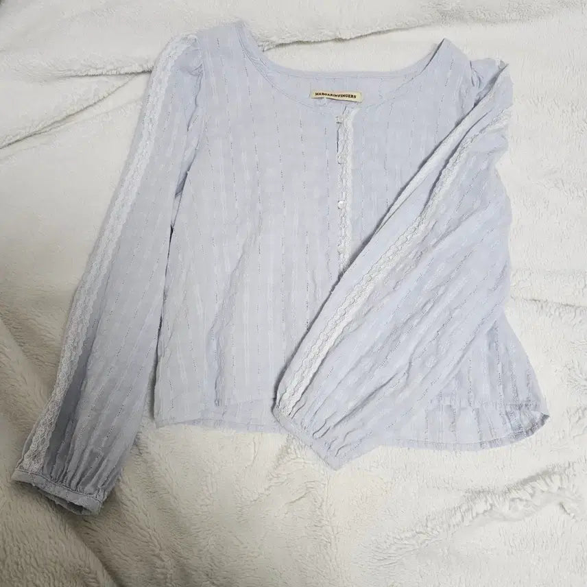 [SOLD OUT] MargarinFingers 마가린핑거스 면 블라우스(새상품)