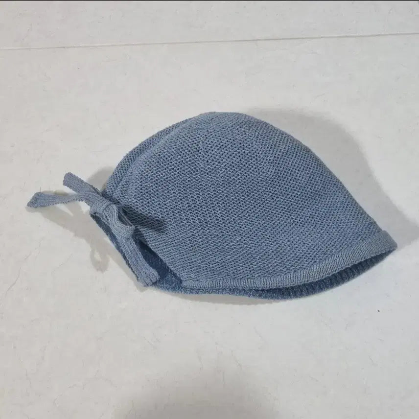 [SOLD OUT] 여성 하늘색 니트 벙거지 모자