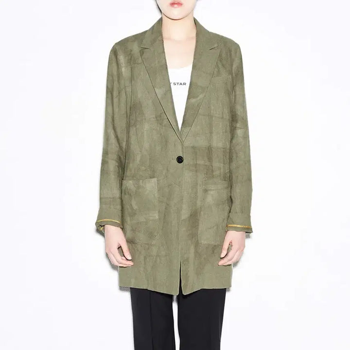 [BUNJANG] Jain Song Linen Jacket / 제인송(Jain Song) 린넨자켓 55-66