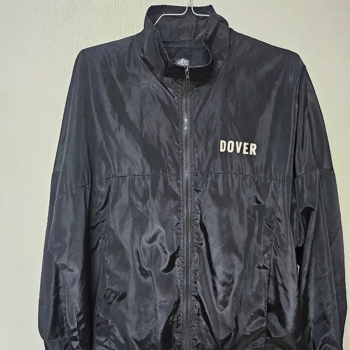 [BUNJANG] DOVER Black Windbreaker Jacket L / DOVER 블랙 바람막이 자켓 L