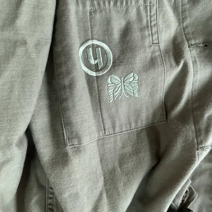 [BUNJANG] Needles Green Work Jacket / 니들스 Needles 그린 워크 자켓