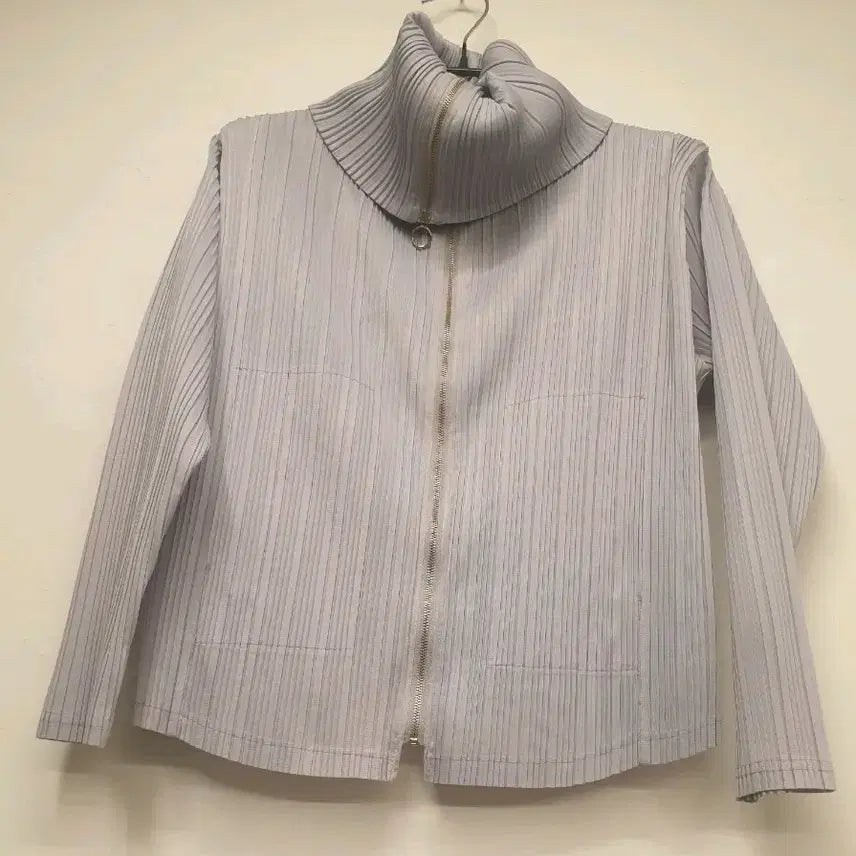 [BUNJANG] Pleats Me Zip-Up Jacket / 77)플리츠미 집업 자켓