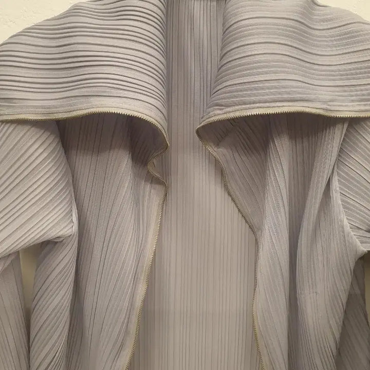 [BUNJANG] Pleats Me Zip-Up Jacket / 77)플리츠미 집업 자켓