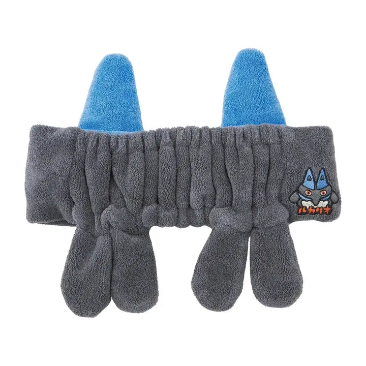 [SOLD OUT] 포켓몬 나가노 콜라보 특훈중 루카리오 세안 헤어밴드 자수