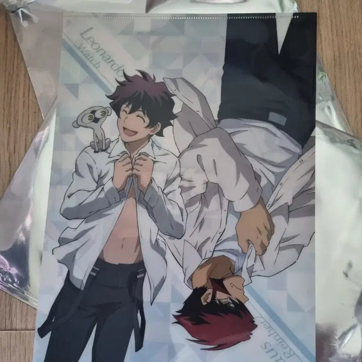 [BUNJANG] Kekkai Sensen Kraus &amp; Leonardo A4 File / 혈계전선 크라우스 레오나르도 A4파일