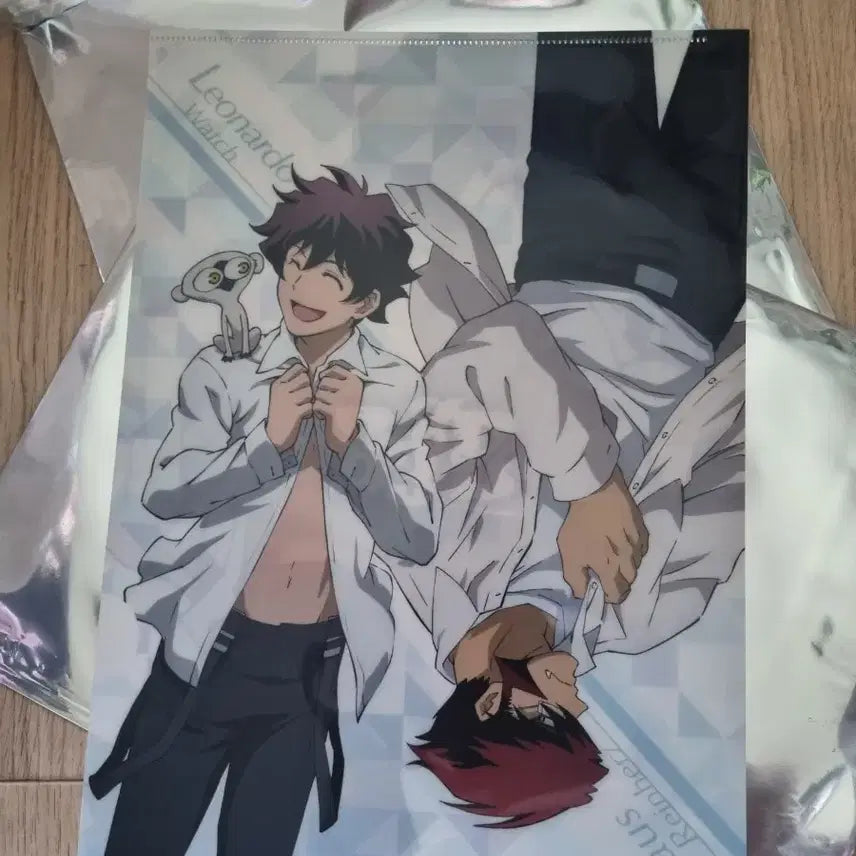 [BUNJANG] Kekkai Sensen Kraus &amp; Leonardo A4 File / 혈계전선 크라우스 레오나르도 A4파일