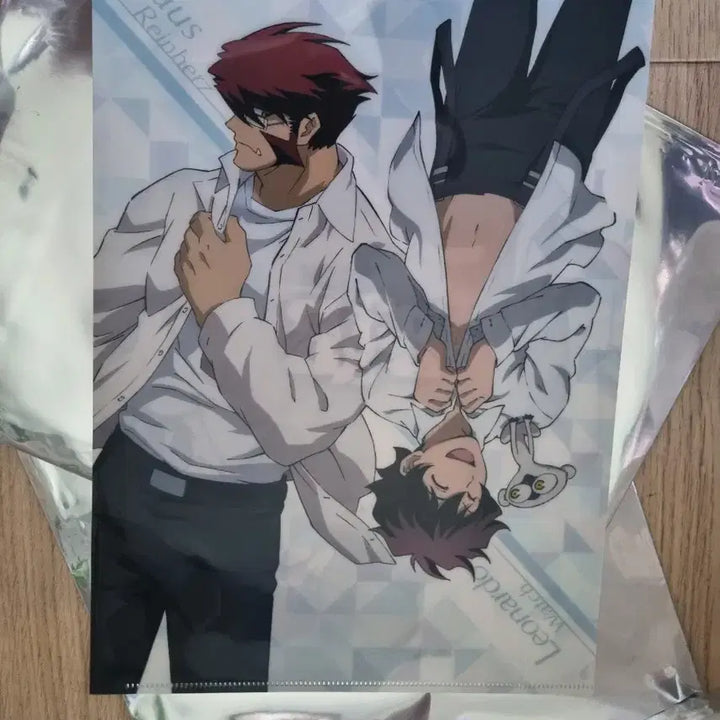 [BUNJANG] Kekkai Sensen Kraus &amp; Leonardo A4 File / 혈계전선 크라우스 레오나르도 A4파일