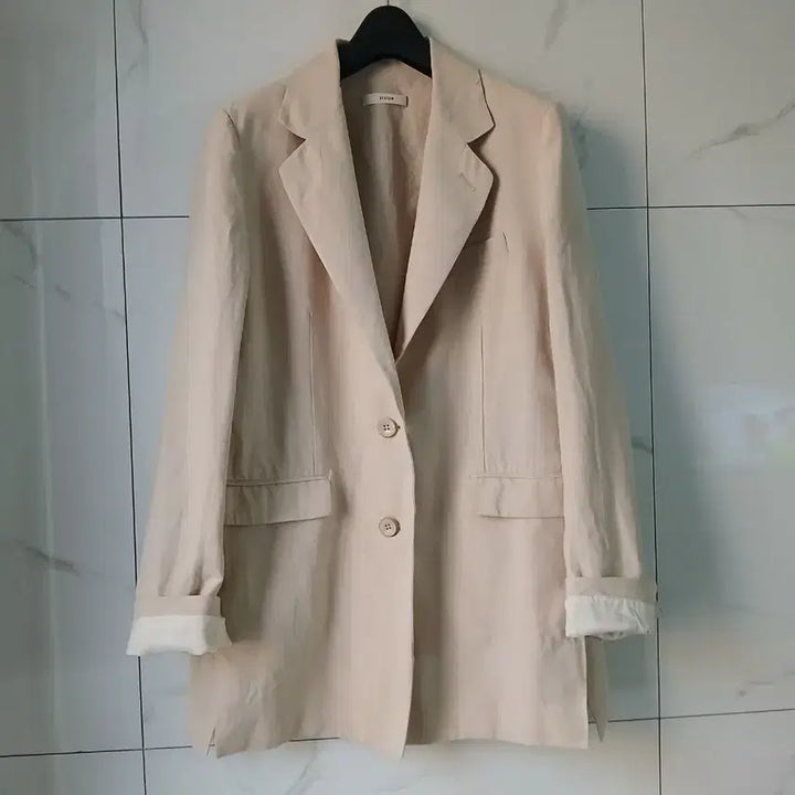 [SOLD OUT] 시스템 베이지 보이핏 자켓