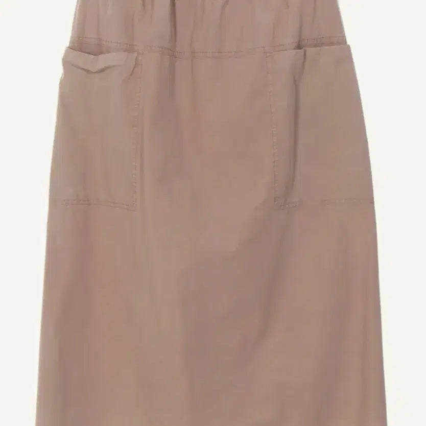 [BUNJANG] Monochrome Pocket Long Skirt / 모노크롬 포켓  롱스커트(무배)