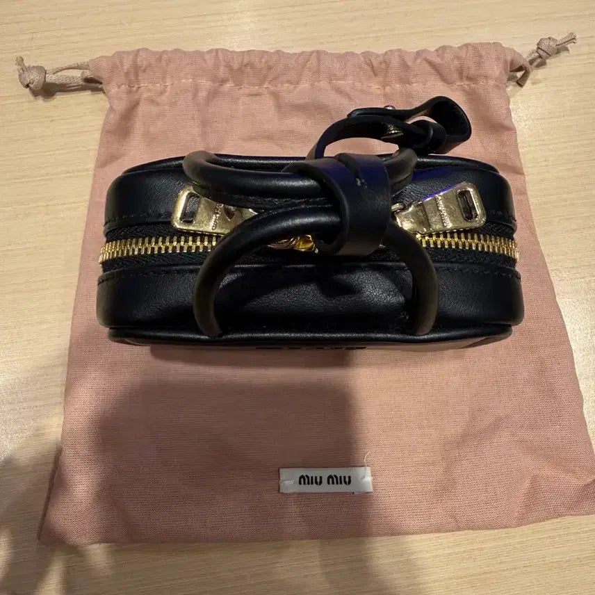 [BUNJANG] Miu Miu Micro Leather Bow Bag Black / 미우미우 miumiu 마이크로 레더 보 백 블랙 새상품